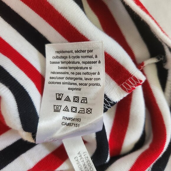 Tommy Hilfiger M white striped tee - Picture 5 of 10